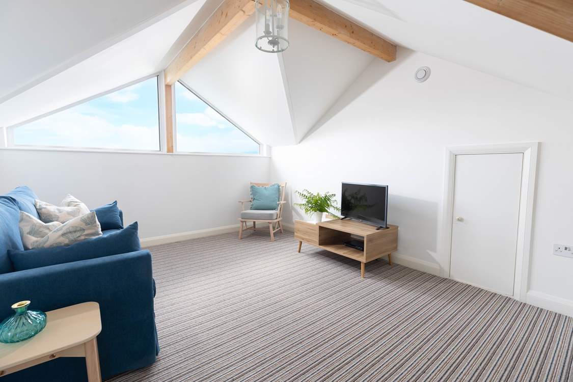 A cosy upstairs snug for quiet reflection or fun family games.
