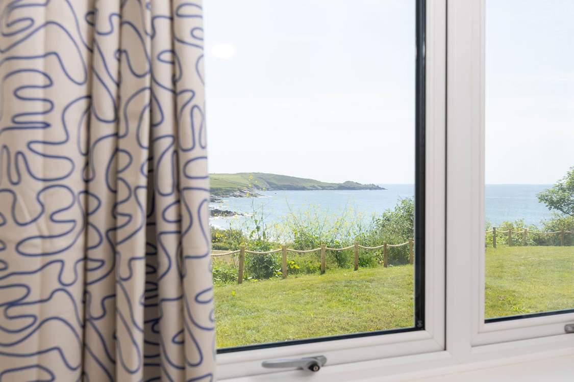 The view from this bedroom will also not disappoint!