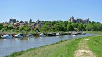 Take a trip to Arundel and visit the historic castle or wander along the River Arun.