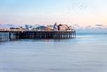Brighton is under 30 minutes away. Discover an array of independent shops, lovely eateries, and its famous pier!