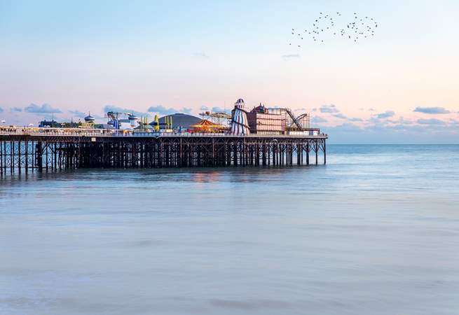 Brighton is under 30 minutes away. Discover an array of independent shops, lovely eateries, and its famous pier!