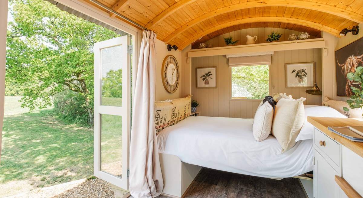 Step inside and fall in love with the romantic interiors. 