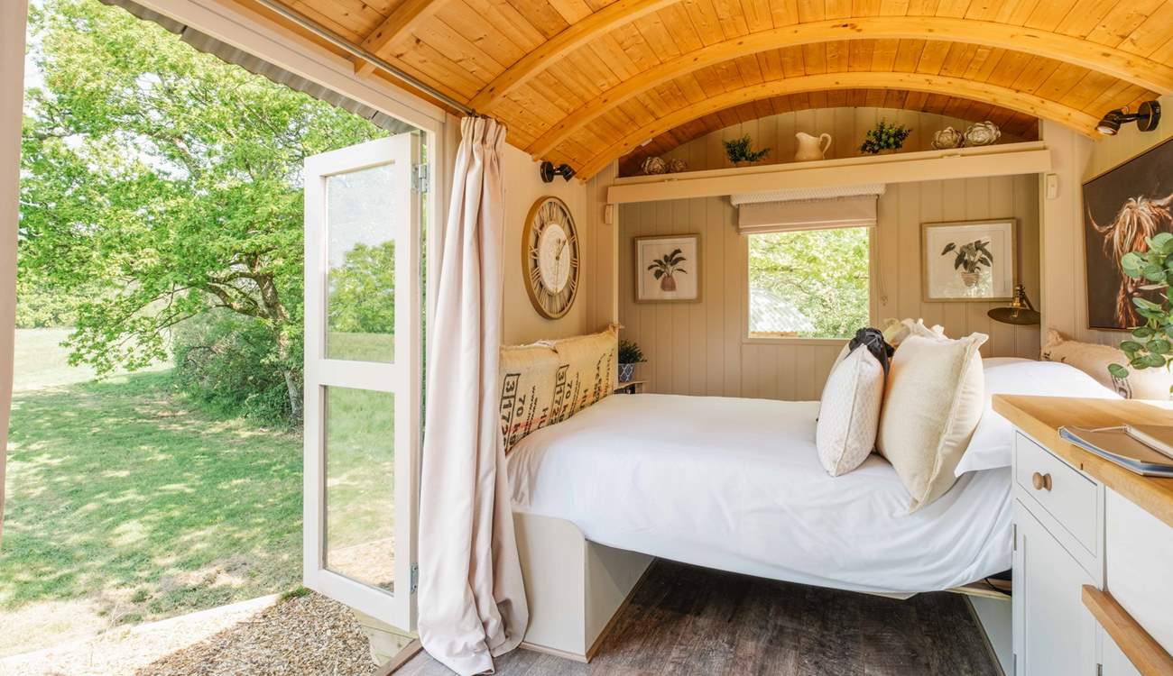 Step inside and fall in love with the romantic interiors. 