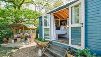 What a special hideaway to retreat to with the one you love most. 