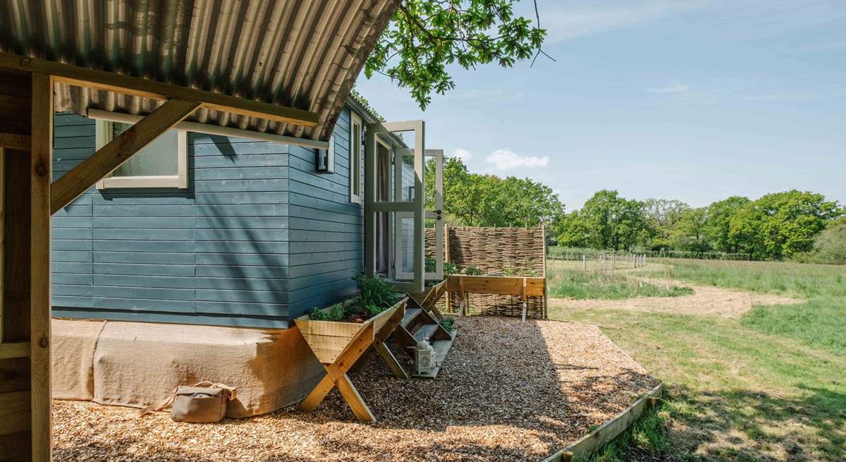 The stunning Sussex countryside surrounds your pocket of paradise. 