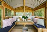 During the warmer months, breakfast alfresco is a must! 