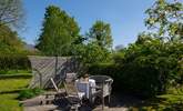 There are plenty of secluded areas in the garden for a delightfully luscious meal.  - Thumbnail Image