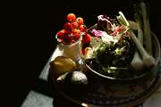 There are lovely ceramics to show off your creations.