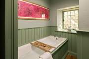 Fill the bath with bubbles and relax.