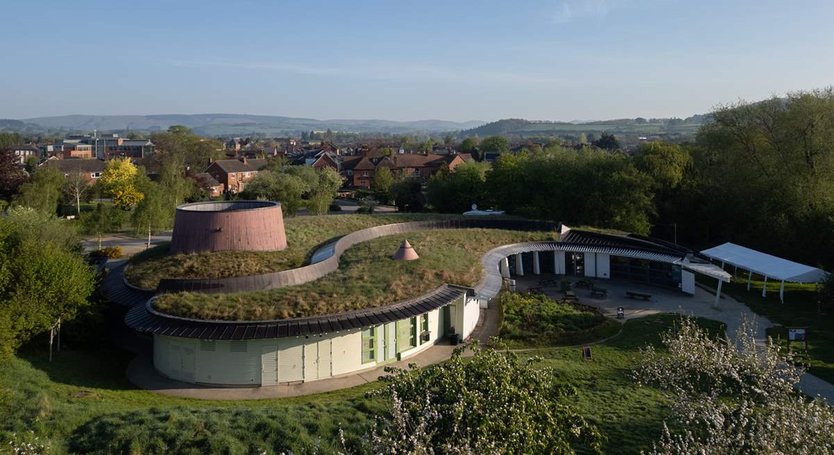 Shropshire Hills Discovery Centre.