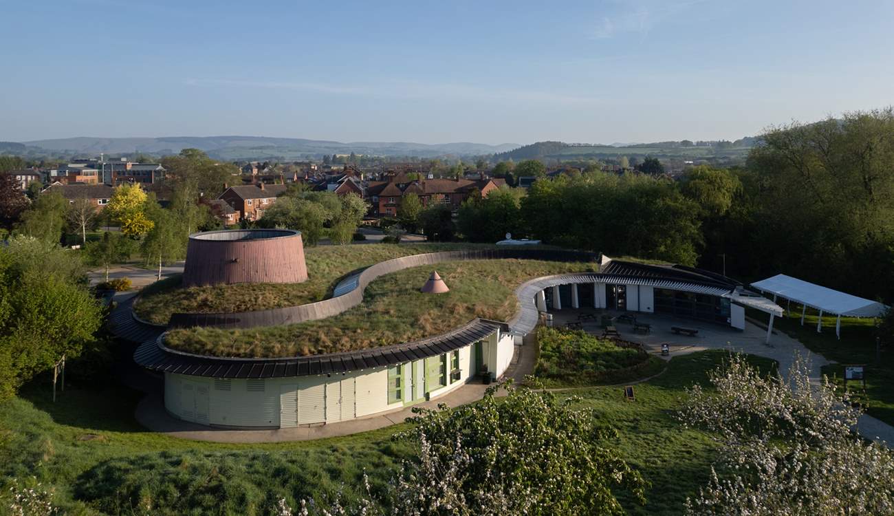Shropshire Hills Discovery Centre.