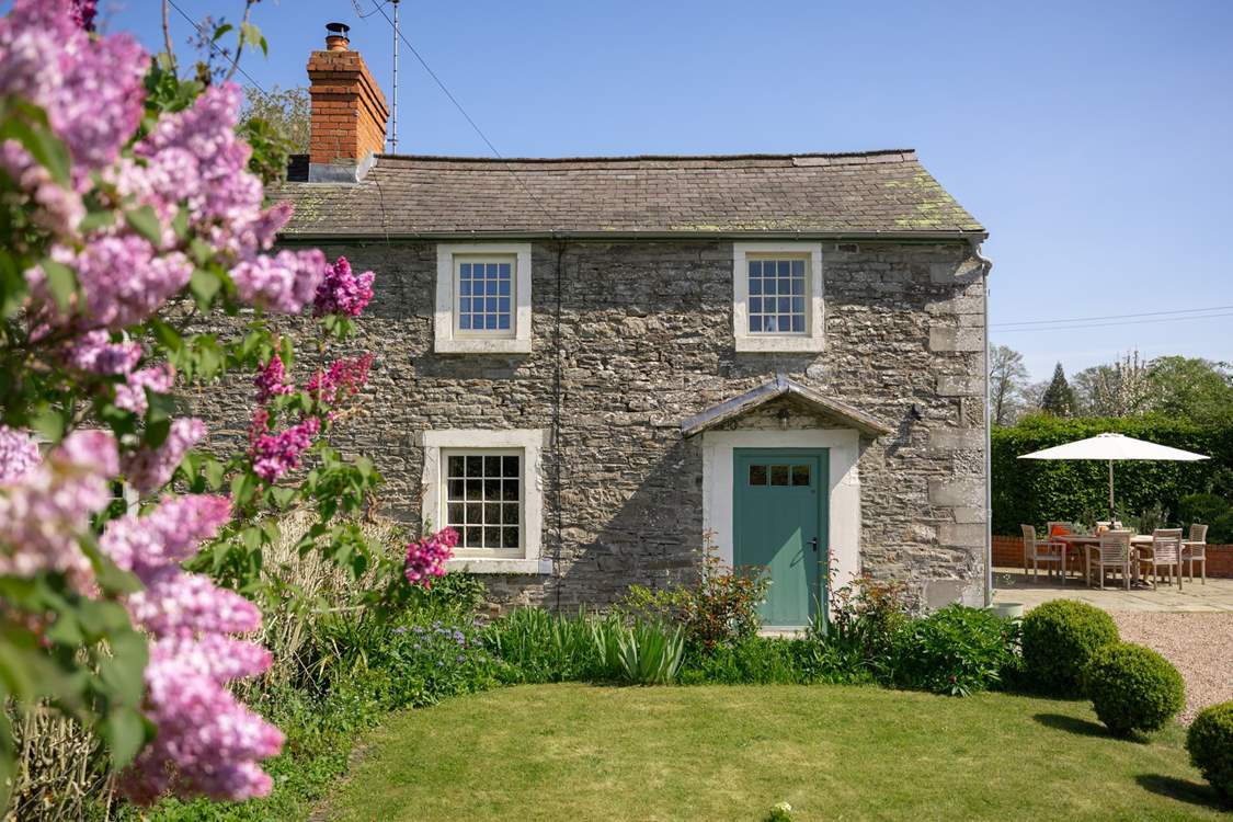 A picture perfect cottage in a beautifully mature garden.