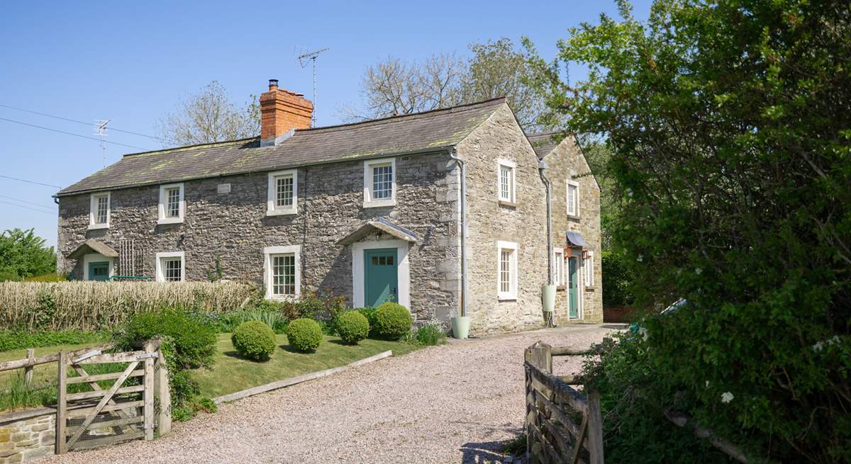 A quintessential country cottage oozing charm.