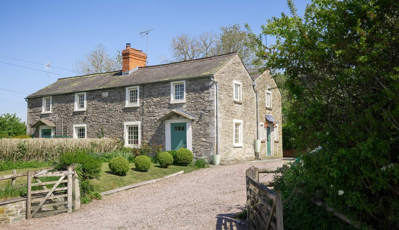 A quintessential country cottage oozing charm.