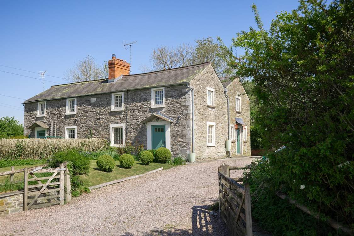 A quintessential country cottage oozing charm.