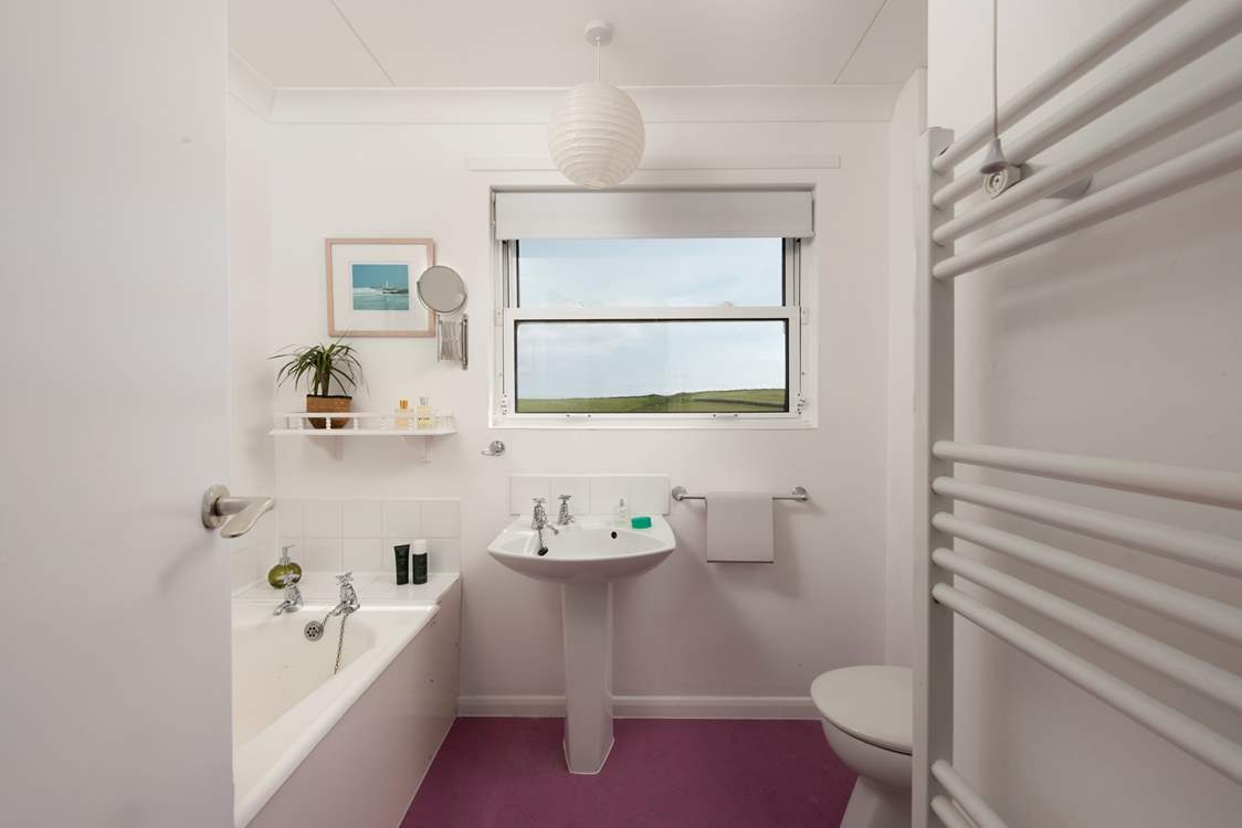 The family bathroom.