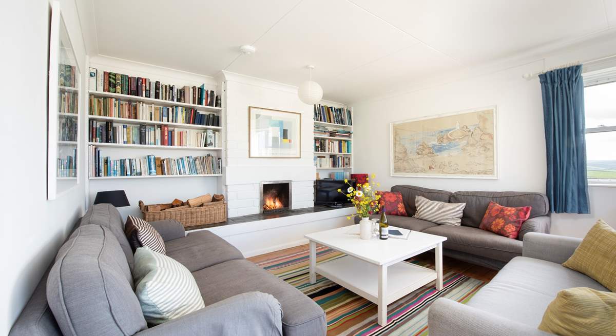 A huge sitting-room located upstairs to fully appreciate the views.