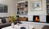 Gather round and light the open fire on chillier evenings. - Thumbnail Image