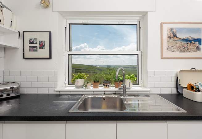 An uninterrupted view from every window of glorious countryside.