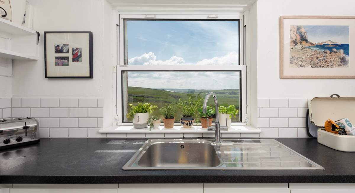 An uninterrupted view from every window of glorious countryside.