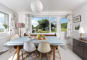 Dine inside or out, either way you will feel immersed in nature in this wonderful location. 