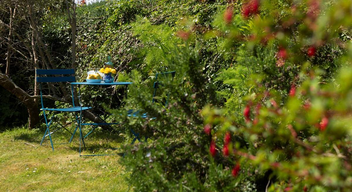 Take a glass of bubbles and find the best spot to sit back and relax.