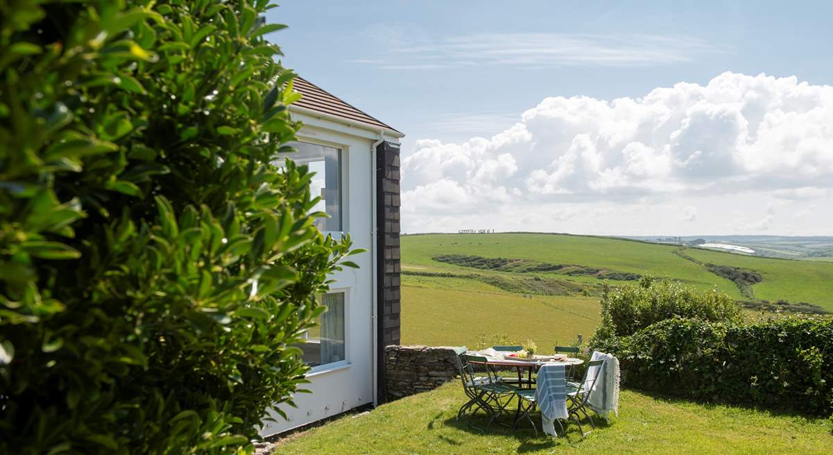 360 degrees of rolling countryside embrace this very special property.