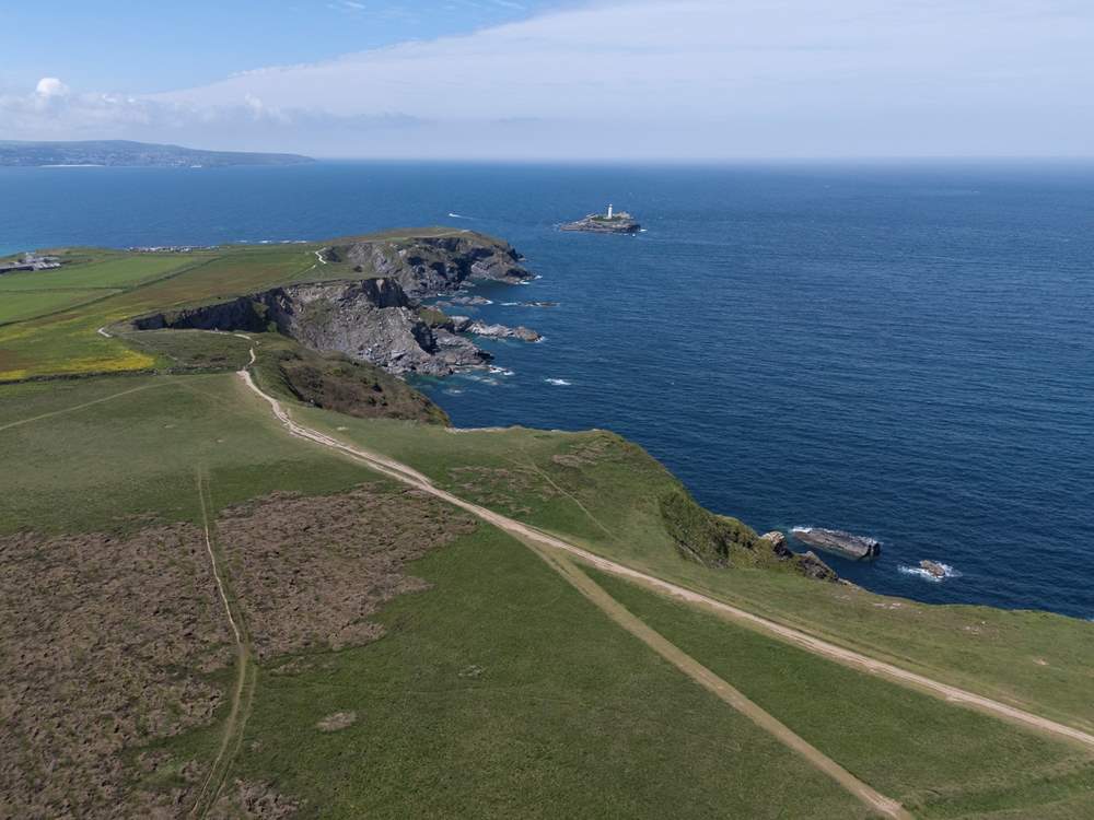 Walk the coast footpath and appreciate the dramatic cliff tops and stunning sea views.