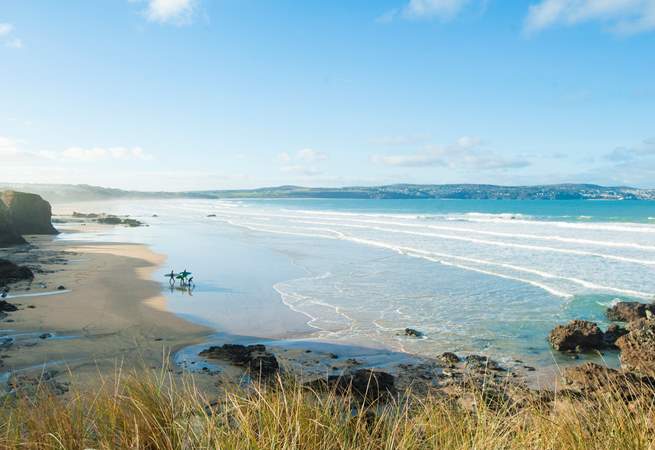 Gwithian hosts a surf academy and is one of Cornwall's crown jewels when it comes to catching the waves.