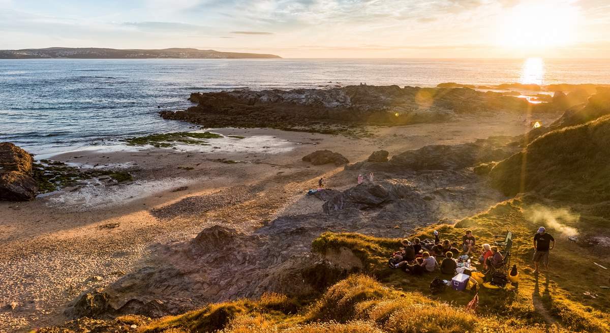 Stunning sunsets over the Atlantic.