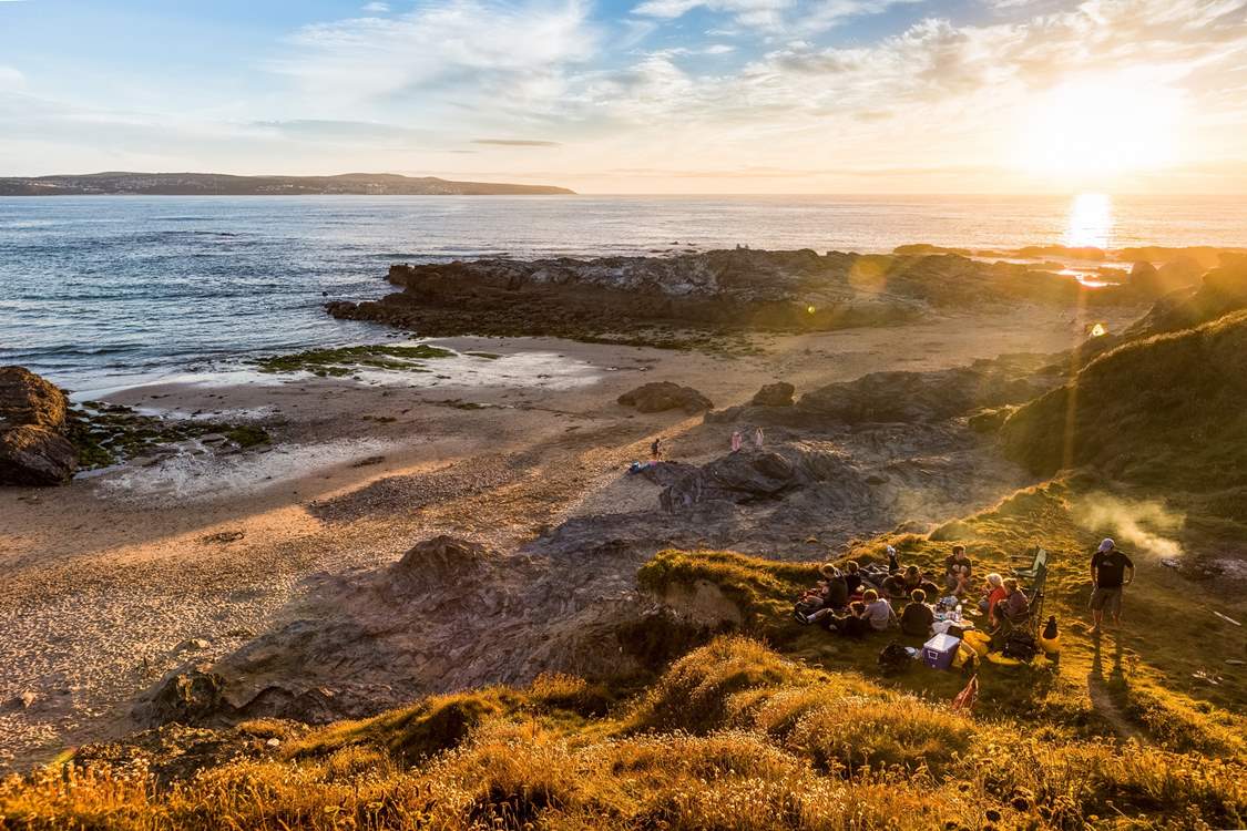 Stunning sunsets over the Atlantic.