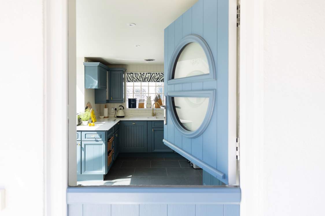 Let the fresh air in through the stable-door.