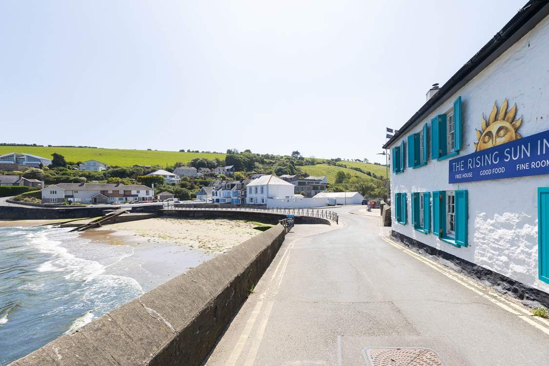 There is an excellent local pub a short stroll away.