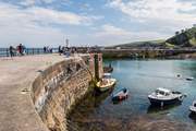 The picturesque fishing village of Mevagissey is a short walk away along the coast path.