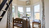 A perfect place for a glass of vino with a sea view!