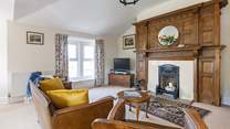 Adorned with original features and fabulous views.