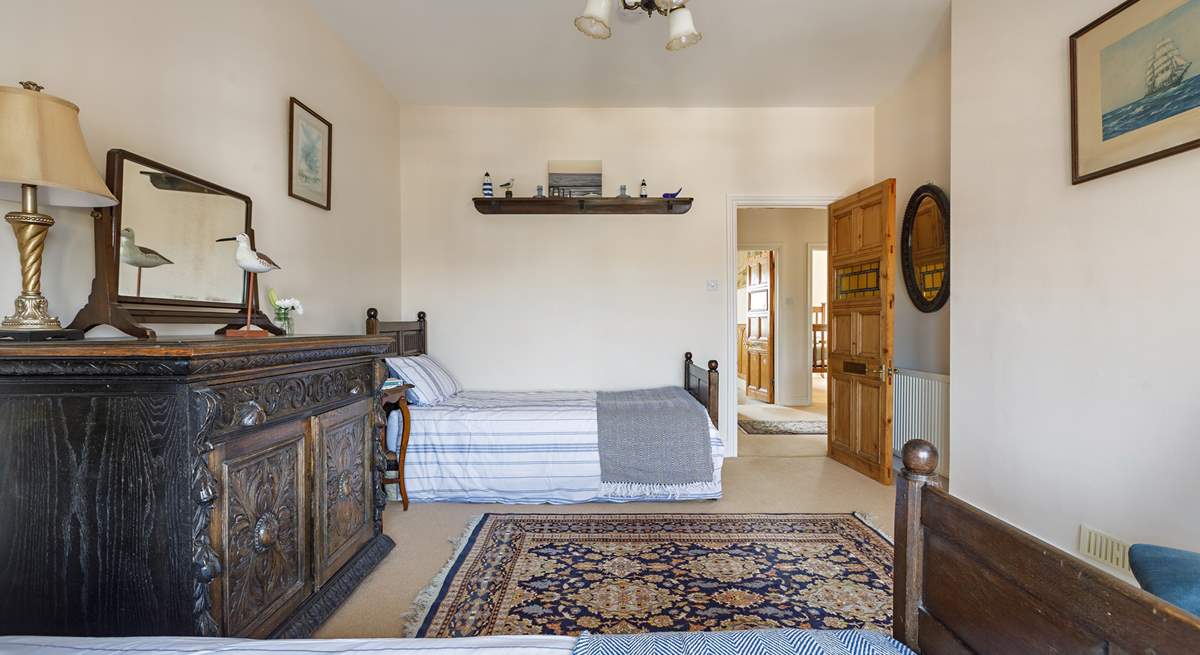 Another view of the twin room.