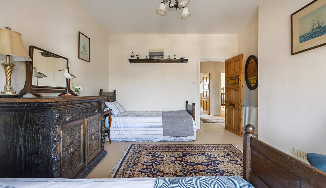 Another view of the twin room.