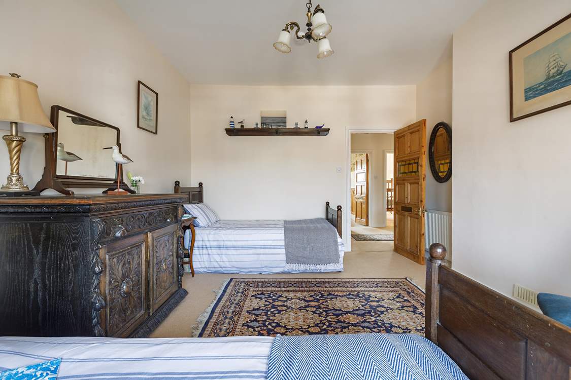 Another view of the twin room.