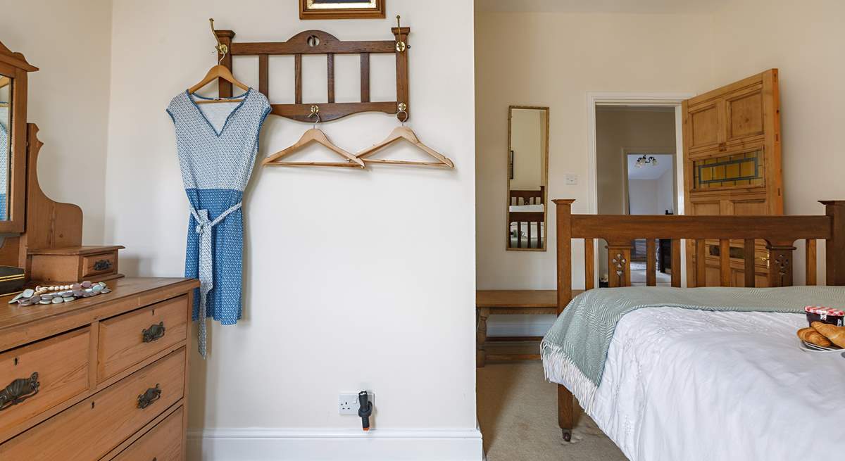 A quirky double bedroom.