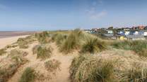 Stunning sandy beaches are a gentle walk from the apartment.