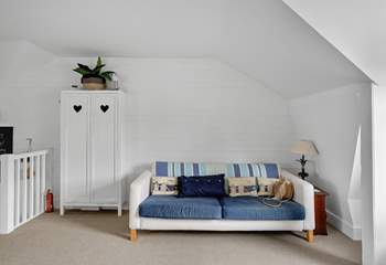 Plenty of space to stretch out on the sofa.