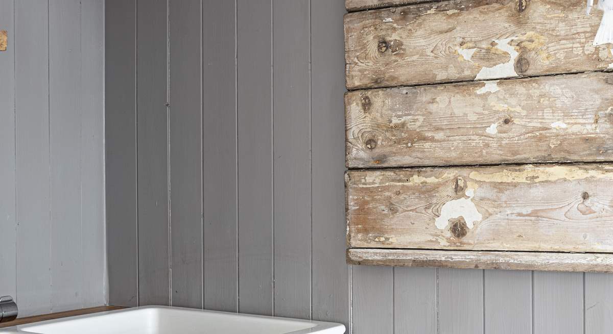 The bathroom is so lovingly designed.