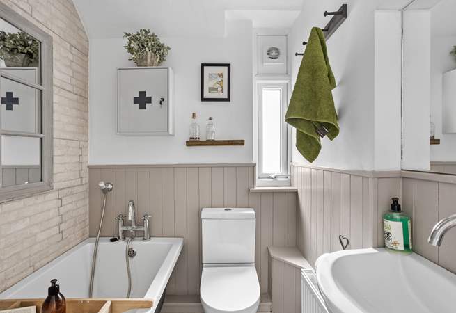 The bathroom is so tranquil and relaxing, the perfect way to unwind following a day of adventure and exploration.