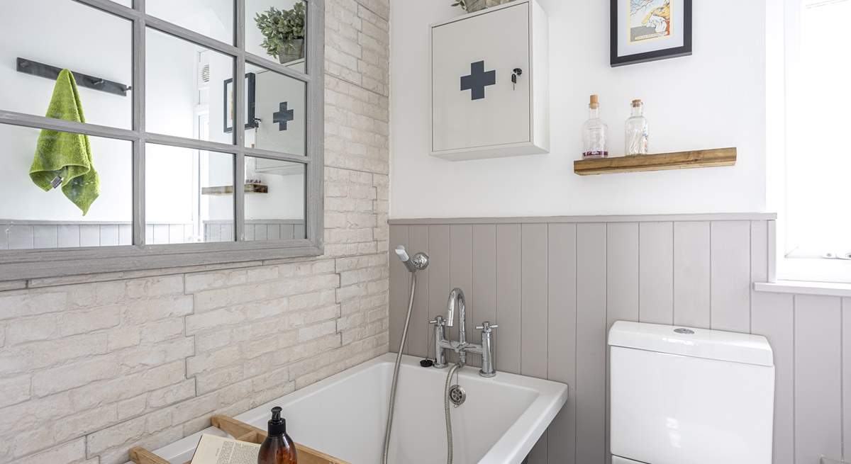 Fill with bubble bath and relax.