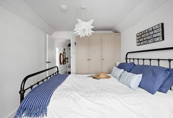 Looking back into the hallway from the bedroom. 