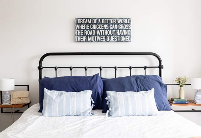 And relax in this calming and relaxed space.