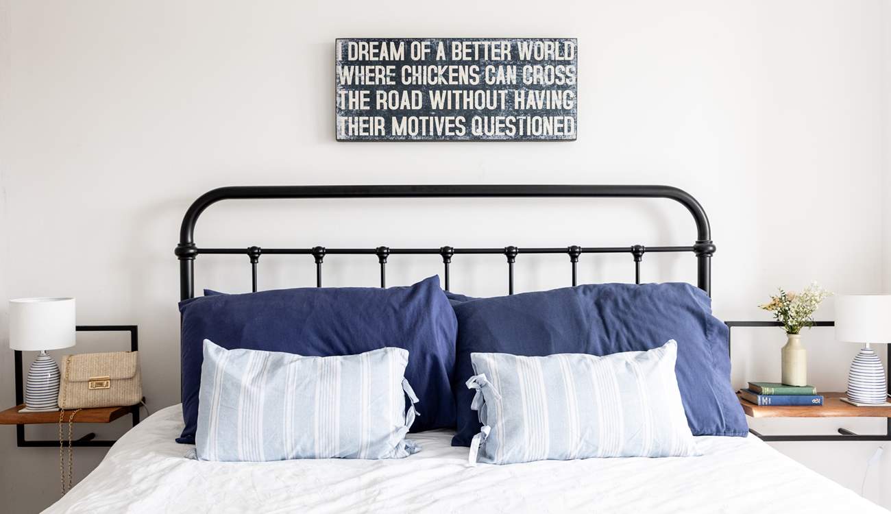 And relax in this calming and relaxed space.