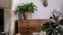 The details throughout this farmhouse will catch your eye.