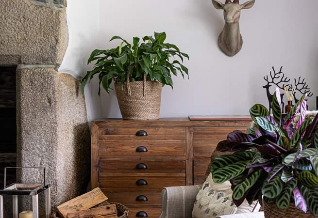 The details throughout this farmhouse will catch your eye.